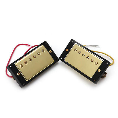 Double Gold Coil Pickups Set