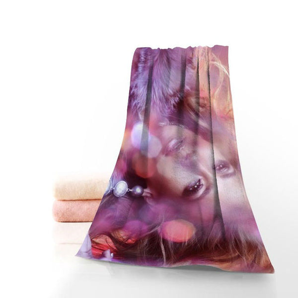 Customized Jennifer Lopez Bath Towel