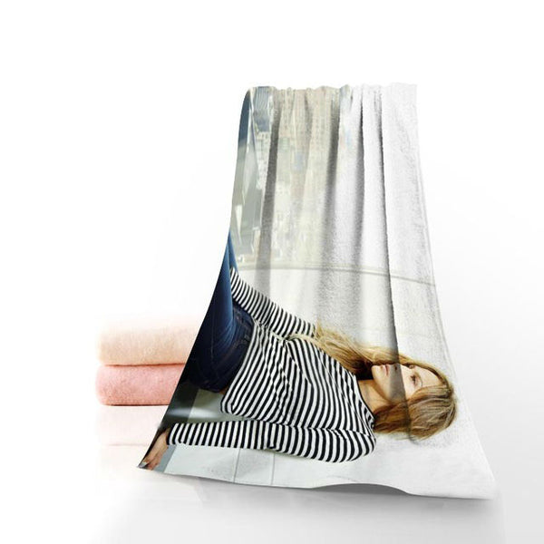 Customized Jennifer Lopez Bath Towel