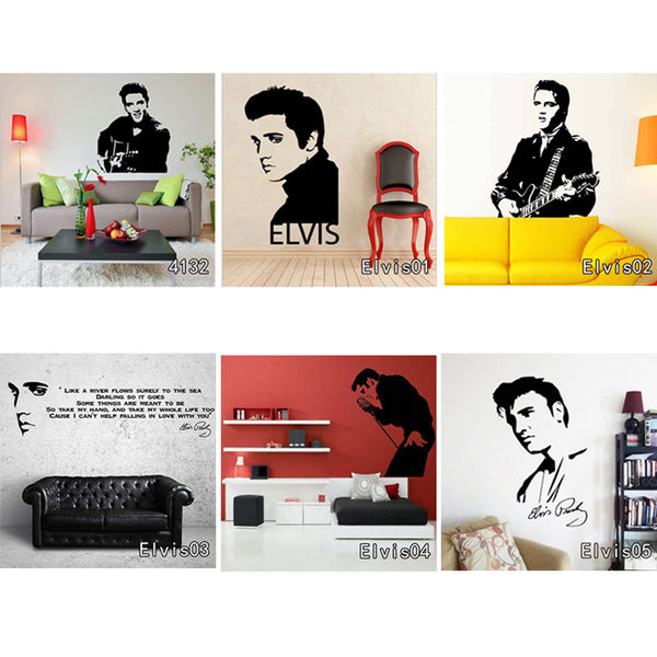 Elvis Presley Home Decal Wall Sticker
