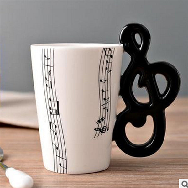 Music Inspired Ceramic Cup