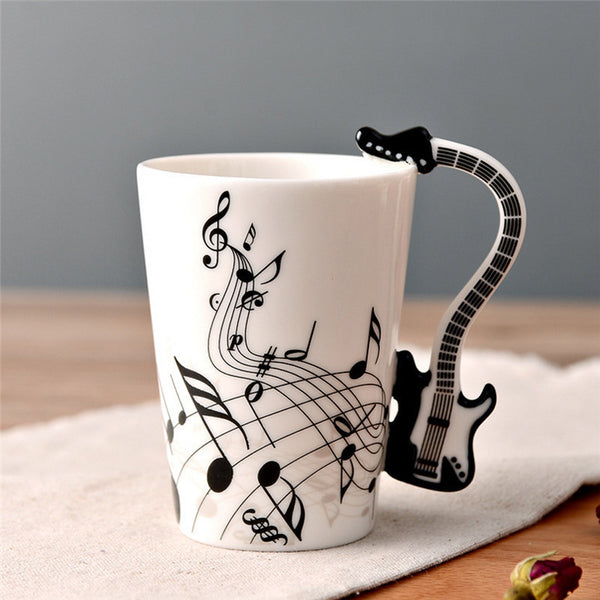 Music Inspired Ceramic Cup
