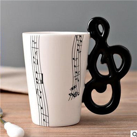 Music Inspired Ceramic Cup