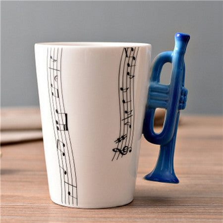 Music Inspired Ceramic Cup
