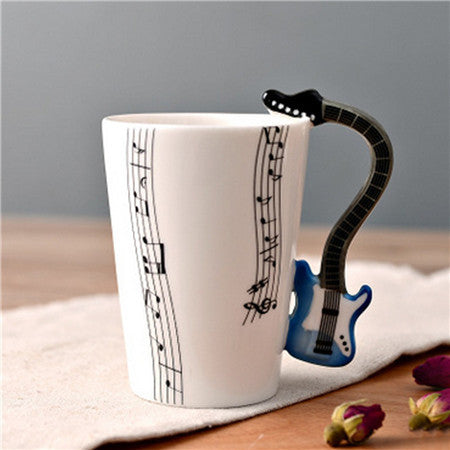 Music Inspired Ceramic Cup