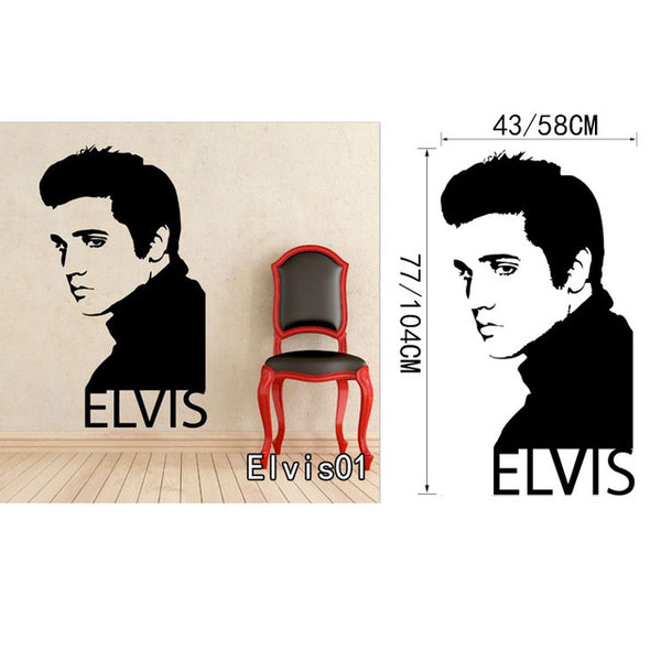 Elvis Presley Home Decal Wall Sticker