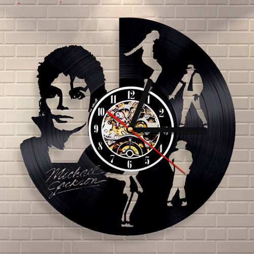 Michael Jackson Mechanical Wall Clock